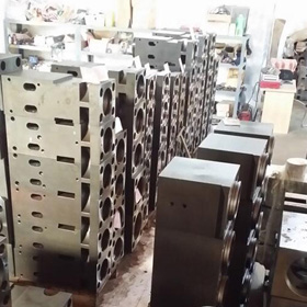 front head and back head